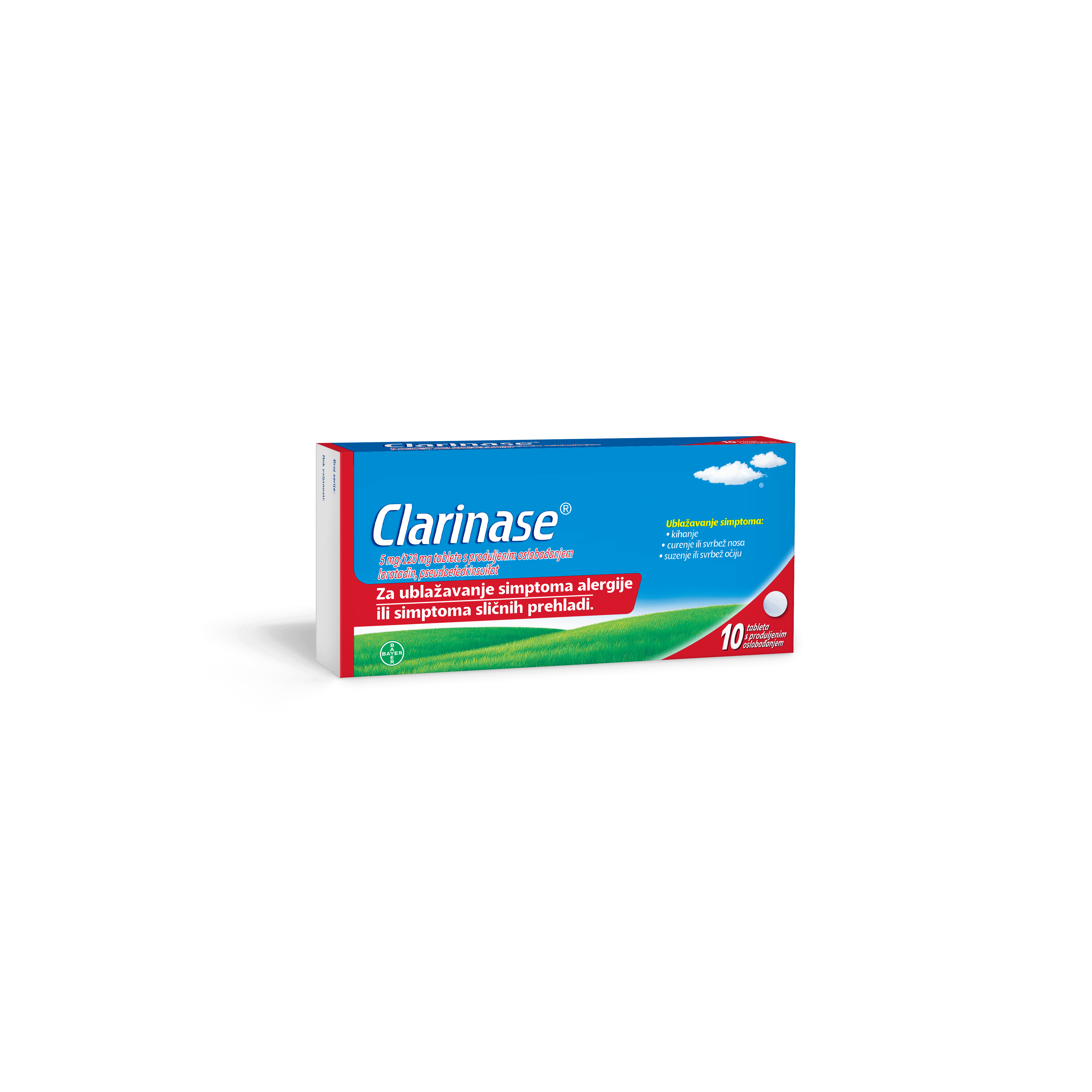 Tablete Clarinase® koje djeluju 12 sati – ublažavaju simptome alergija ...
